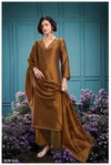 Jadyah 2915 By Ganga Silk Jacquard Embroidered Salwar Suit Wholesale In India